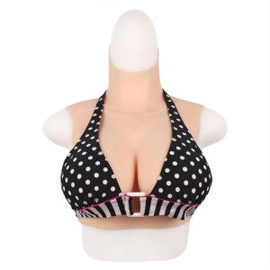 künstliche brüste Silikon Gefüllt Z Cup Realistische Haut Naturgetreue Fake Breasts Gefüllt mit Silikon für Cross-Dressing Transvestite Herren BH Rag Shemale 1 Asiatisches Gel