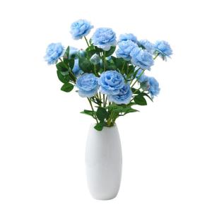 Kunstblumen Künstliche gefälschte Pfingstrose, Seidenblumen, Tischblumendekoration, gefälschter Blumenstrauß, echte Note, Geburtstagsgeschenk, Blumenarrangement für jeden Anla