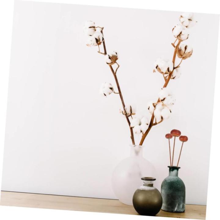 3 Sätze Dekorative Pilze Weihnachtsblumendekor Stängel Gefälschte Künstliche Blüten Artificial Brün Blumenornamente Aus Holz Holzblume Selber Machen Brown 3 Stück * 3