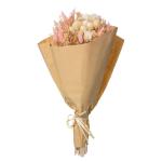 Atmosphera - Strauß Trockenblumen Folk H. 50 cm - Rosa