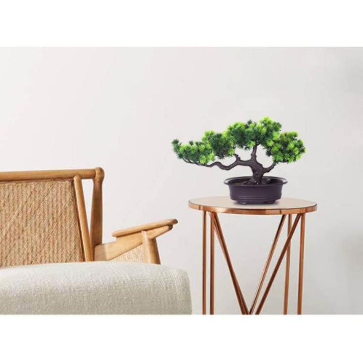 Kunstblumen Künstlicher Bonsai-Baum, Kiefern-Bonsai-Pflanze, Bonsai-Baum-Fälschungspflanze, für Zuhause, Büro/Hof, Desktop-Display, Zen-Garten-Dekor für jeden Anlass