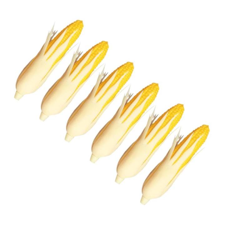 12 STK Mini-Kunstmais Künstliche Pflanze künstliches Popcorn plastikbeutel plastiktasche Gemüse Pflanzendekor künstlicher Mais gefälschter Mais Miniatur Kleidung Maiskolben Mo