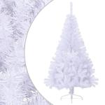 Berry Christmas Tree Decoration,Mini grün Tannenbaum,Künstlicher Halber Weihnachtsbaum mit Ständer Weiß 120 cm PVCGeeignet für Patio, Schlafzimmer, Wohnzimmer, Weihnachten
