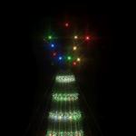 Weihnachtsbaum Kegelform Weihnachtsbaum Beleuchtung Christbaumbeleuchtung Weihnachtsbeleuchtung Weihnachtsdeko für Weihnachten, Party275 LEDs Mehrfarbig 180 cm