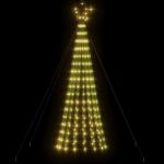 Weihnachtsbaum Kegelform Weihnachtsbaum Beleuchtung Christbaumbeleuchtung Weihnachtsbeleuchtung Weihnachtsdeko für Weihnachten, Party275 LEDs Warmweiß 180 cm