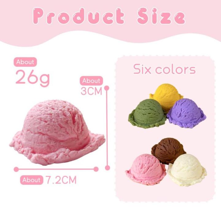 Künstliche Eisportionierer, realistische Simulation, Nachahmung von künstlichen Lebensmitteln, Desserts, Modell-Nachbildung, gefälschte Eiskugeln, Fotografie-Requisite für Zuha