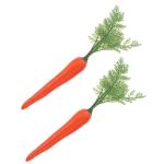 2st Foto-Requisiten Zu Ostern Simulation Karotten Tu So, Als Würdest Du Gemüse Spielen Künstliche Karotten Realistisch Künstliches Falsche Karotten Rettich Plastik Gefälscht