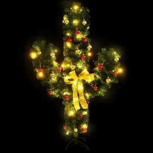 Weihnachtsbaum,künstlicher Weihnachtsbaum,choinka NA pniu,Weihnachtsdeko Kaktus mit Ständer und LED Grün 180 cm PVCchristmas Trees,Weihnachtsbaum künstlich,Christmas Tree,