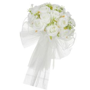 Handgefertigter künstlicher Rosenstrauß für die Hochzeitsfotografie