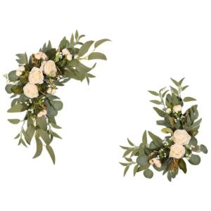 Empfang Seiden Tulpen Arrangements Hochzeit Gemischte Pfingstrosen Willkommensschild Veranstaltungsverzierungen