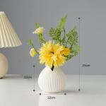 Kunstblumen Künstliche Blumen im Topf – kleine künstliche Pflanzen im Topf, Mini-Kunstpflanzen in Töpfen, Arrangement-Dekorationen für Zuhause für jeden Anlass