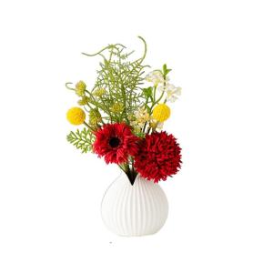 Kunstblumen Künstliche Blumen im Topf – kleine künstliche Pflanzen im Topf, Mini-Kunstpflanzen in Töpfen, Arrangement-Dekorationen für Zuhause für jeden Anlass