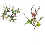 Ostern Baum Zweig Bunte Malerei Schaum Ei Kranz Pflanze DIY Ostern Dekoration