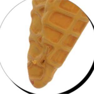 Fake Kuchen künstliche Kuchen Simulierte Eiscreme-Form, Dessert-Shop-Display-Zubehör, Gefälschte Eistüte, Requisite Realistisches Essen(B)