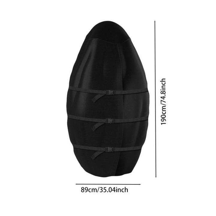 Weihnachtsbaum Aufbewahrungstasche für Stehende Bäume Ohne Ständer, Schwarz 89 Cmx190 cm