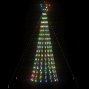 Weihnachtsbaum Kegelform Weihnachtsbaum Beleuchtung Christbaumbeleuchtung Weihnachtsbeleuchtung Weihnachtsdeko für Weihnachten, Party275 LEDs Mehrfarbig 180 cm