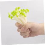 4 Sätze Künstliche Bohnensprossen Home Decor Wohnungsdeko Restaurant-Display-gemüse Realistisches Obstspielzeug Sojasprossen Aus Kunststoff Künstliches Gemüse Plastik 50 Stüc