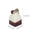 Fake Kuchen künstliche Kuchen 8 stücke Simulation Kuchen Dessert-Shop Requisiten Kuchen Modelle Kuchen Requisiten Hause Dekorative Realistisches Essen