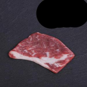 Home Crafts Simulation Lebensmittel Rohes Steak Fleisch Gebratenes Schweinefleisch Speck Modell Fotografie Requisiten Fensterdekoration-M,16
