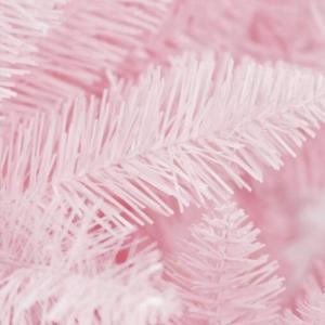 6ft Einzigartige Weiß Weihnachten Baum Künstliche Weihnachten Baum Mit Metall Ständer Für Indoor Und Outdoor Dekoration Modische，Pink-180cm