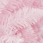 6ft Einzigartige Weiß Weihnachten Baum Künstliche Weihnachten Baum Mit Metall Ständer Für Indoor Und Outdoor Dekoration Modische，Pink-150cm