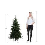 788040 Kunstkerstboom Forest Frosted Pine Hoogte 155 cm Diameter 119 cm, Takken 618, groen