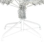 Christbaum künstlich,USB Weihnachtsbaum,Tannenbaum,Künstlicher Weihnachtsbaum mit Ständer Silbern 240 cm PETchristmas Tree,Weihnachtsbaum mit Beleuchtung,