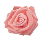 50 x schuimkoppen, bloemhoofden, kunstbloemen, bruidsboeket, huisdecoratie, rozen - champagne