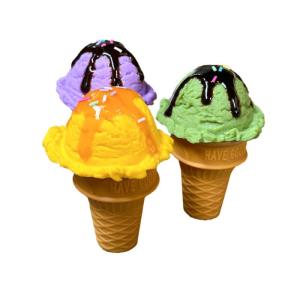 Künstliche Eisportionierer, realistische Simulation, Nachahmung, künstliche Lebensmittel, Desserts, Modellnachbildung, gefälschte Eiskugeln, Fotografie-Requisite für Zuhause, G