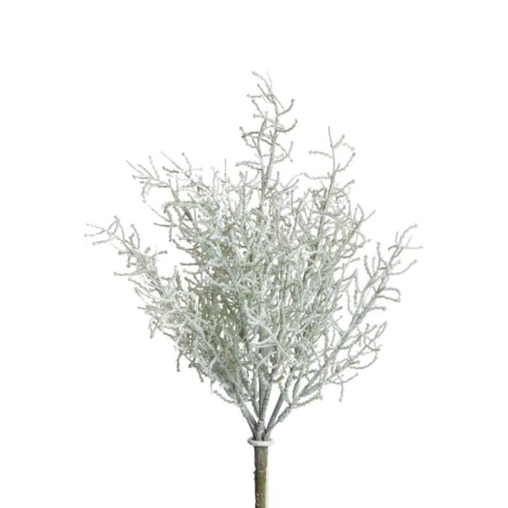 Kunstmatige Calocephalus (prikkeldraad plant/zilveren mandje) Kleur: grijs, hoogte ca. 40 cm