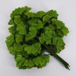 12 stuks 60 cm witte Ginkgo Biloba Maidenhair Boomblad Bladeren Tak Zijde Kunstmatig voor Bruiloft Thuis Kantoor Hotel Decoratie (Groen)