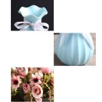 Kunstblumen Künstliche Rosen, kreative Mode, modernes Wohnzimmer, Esstisch, Fernsehschrank, getrocknete Blumen, Blumenarrangement (Keramikvasen). für jeden Anlass