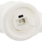 Kerstdecoratie LED deco LED spar wit in set van 2