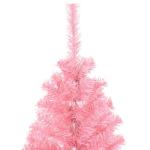 Christbaum künstlich,USB Weihnachtsbaum,Tannenbaum,Künstlicher Weihnachtsbaum mit Ständer Rosa 120 cm PVCchristmas Tree,Weihnachtsbaum mit Beleuchtung,