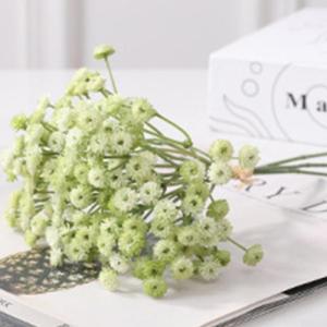 Künstliche Schleierkraut, lebensechte Blüte, allergiefreundliches Geschenk (grün)
