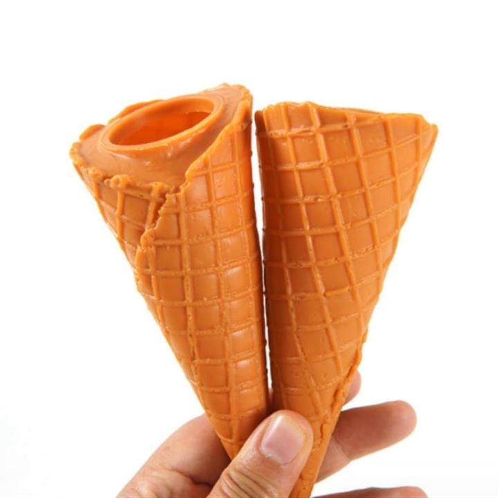 Fake Kuchen künstliche Kuchen Simulation EIS Essen Spielzeug EIS Form Faux Dessert Gefälschte EIS Kegel Pretend Realistisches Essen
