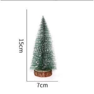 Weihnachtsbaum Christbaum Weihnachtsbaumdekoration, Kleiner Flaschenbürstenbaum, Desktop-Weihnachtsbaum Künstlicher Weihnachtsbaum(15cm)
