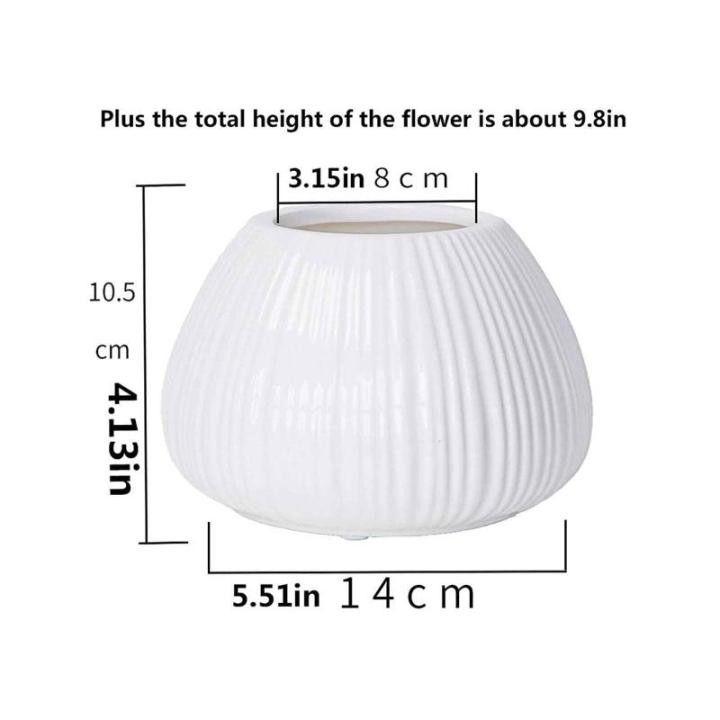 Kunstblumen Realistische künstliche Blume, künstliche Gypsophila-Blume mit Vase, getrocknete Blumen, Dekoration für Zuhause, Küche, Büro, Hotel für jeden Anlass