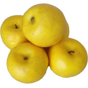 Kunstdecoratie, 5 stuks (geel, 90-120 g/stuk), levensecht plastic fruit, plastic fruit, kunstfruit, fruit, decoratie, etalage, huishouden, keuken, feest, hotel, kinderkeuken, speel