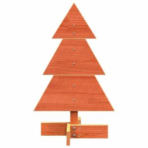 Weihnachtsbaum Weihnachtsdekoration Weihnachtsdekoration Baum Weihnachtsdeko Weihnachtsdekoration zum Schmücken Wachsbraun 60 cm Massivholz KieferWachsbraun