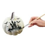 12 stuks realistische witte pompoenen van de herfstpompoenoogst voor huis tuin decoratie