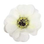 Decoratieve bloemen, , verschillende soorten, ca. diameter 4 - 5 cm (anemoon - wit - 27 stuks)