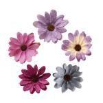 Bloemen om te knutselen, 50 stuks, , strooibloemen, decoratie, zijde, madeliefjes, bloemkoppen, zijden bloemen, om te knutselen, voor doe-het-zelf tuin, bruiloft