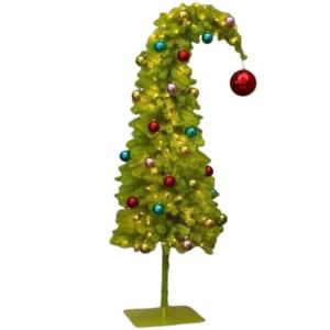 Weihnachtsbaum Christbaum Künstlicher Gebogener Weihnachtsbaum for Den Innenbereich, Weihnachtsfeierzubehör, Heimbüro-Dekoration Künstlicher Weihnachtsbaum