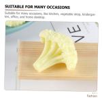 1 Satz Blumenkohlmodell Künstliche Blumen Kreative Blumenkohl Künstliche Lebensechte Blumenkohl Grünes Spielzeug Simulation Gemüsemodelle Simulation Von Blumenkohl 3 Stück