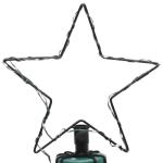 LED Weihnachtsbaum Aussen Kegelform Weihnachtsbaum Metall Groß Kaltweiß 275 LEDs Tannenbaum Lichterbaum Weihnachtsdeko Aussen Weihnachtsbaum Tanne 180 cm