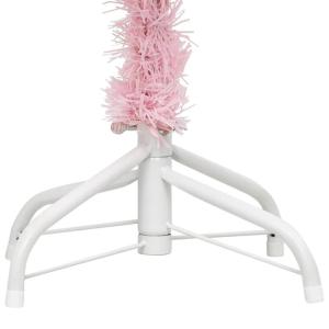 Künstlicher Weihnachtsbaum mit Ständer Christbaum Tannenbaum Kunstbaum Weihnachten Künstlicher Weihnachtsbaum Weihnachtsdeko Rosa 210 cm PVC
