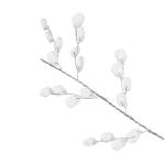 20 Stück Kristallperlen Blumen Hochzeit Zuhause DIY Zubehör Acryl Ranke Hochzeit Party DIY Handwerk Hochzeit Pflanzenknospenzweig Künstlicher Blumenzweig