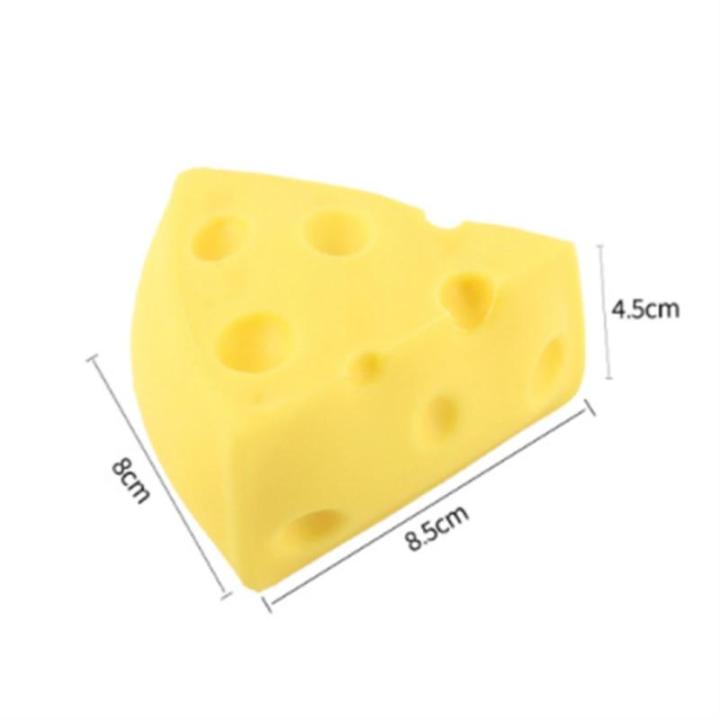 Fake Kuchen künstliche Kuchen Simulationskäsemodell, Künstliches Käsedreieck, Käsekuchen-Dessert-Simulationsbeispielanzeige Realistisches Essen