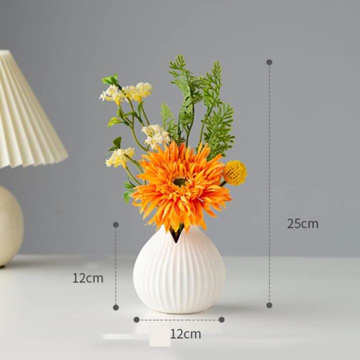 Kunstblumen Künstliche Blumen im Topf – kleine künstliche Pflanzen im Topf, Mini-Kunstpflanzen in Töpfen, Arrangement-Dekorationen für Zuhause für jeden Anlass